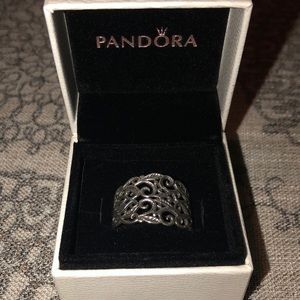 Pandora silver ring